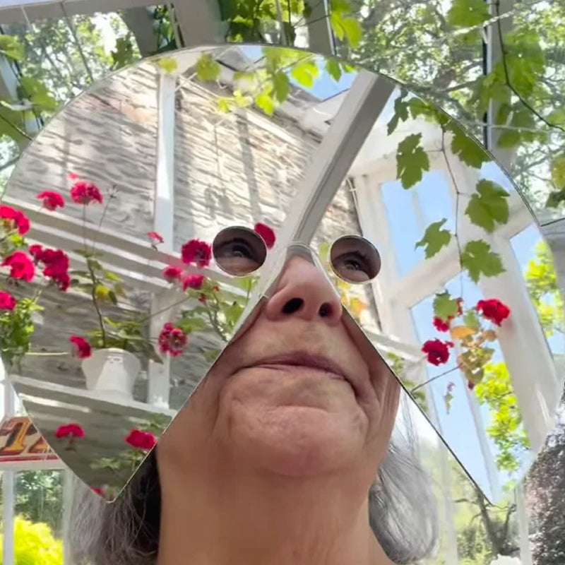 😜Novel Mirror Face Mask for Creative Outdoor Photography