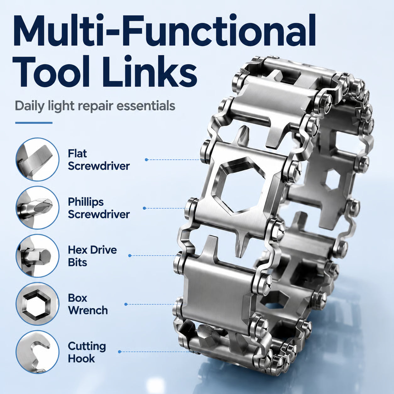 🛠️Wearable Multitool Bracelet