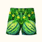 🍉 Watermelon Print Summer T-Shirt & Shorts Set | Fun Holiday Outfit