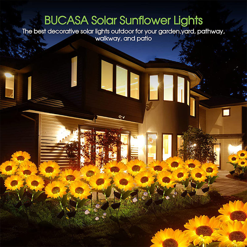 🌻 Solar Sunflower Garden Lights – Charming Outdoor Flower Decoration For Garden & Patio