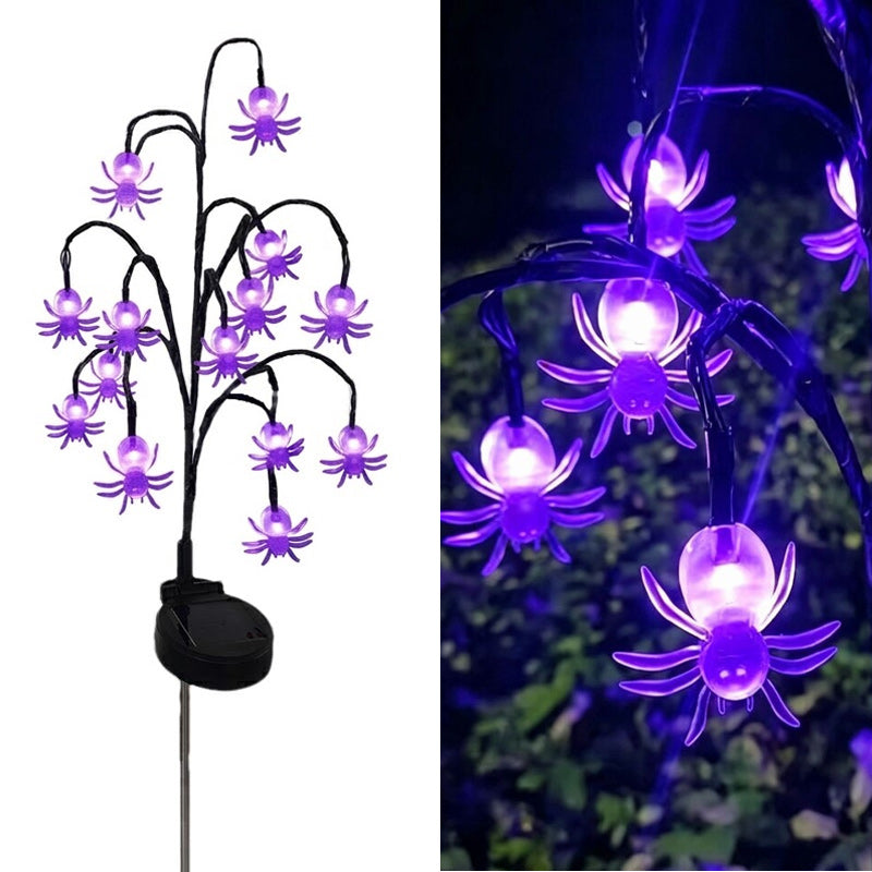 Solar Powered Halloween Branch & Garden Pathway Lights