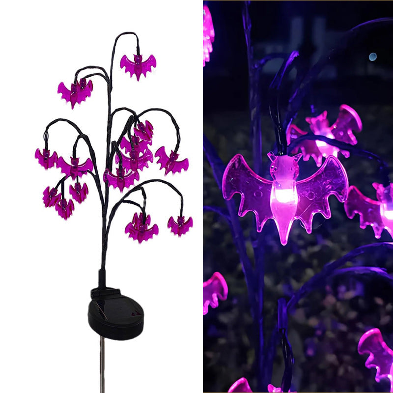 Solar Powered Halloween Branch & Garden Pathway Lights