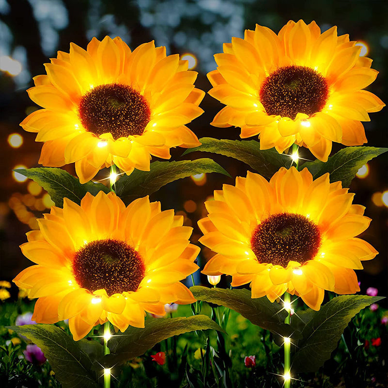 🌻 Solar Sunflower Garden Lights – Charming Outdoor Flower Decoration For Garden & Patio