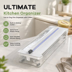 ✨ 2-in-1 Foil & Cling Film Dispenser – Keep Your Kitchen Tidy & Organised