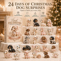 🐶 2026 Dachshund Christmas Advent Calendar – 24-Day Collectible Countdown for Dog Lovers