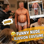 Funny Nude Illusion Costume – Hilarious Novelty Prank Outfit