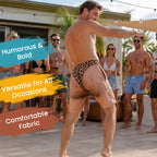 😂 Cheeky Commando Funny Swim Shorts – The Ultimate Summer Prank Gift