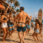 🏖️ Funny Denim-Style Party Shorts | The Ultimate Vacation Conversation Starter