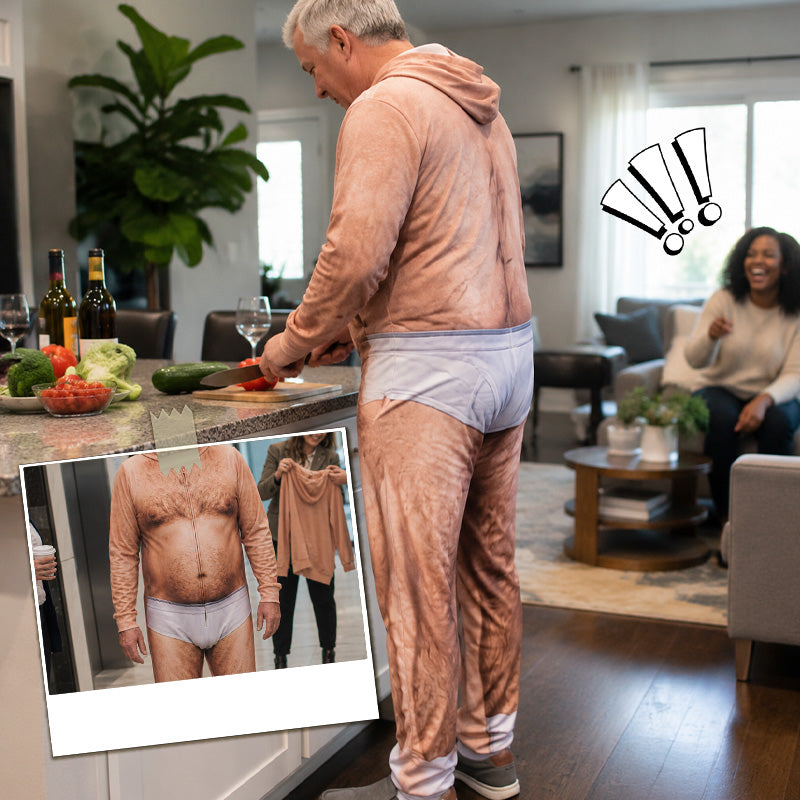 Funny Nude Illusion Costume – Hilarious Novelty Prank Outfit