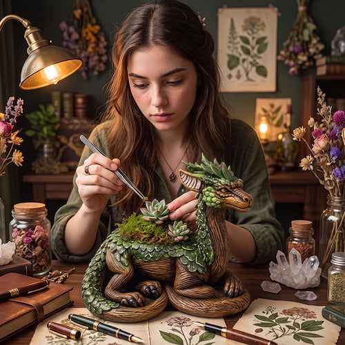 Dragon-shaped Flowerpot