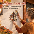 Autumn Cat Wall Decor