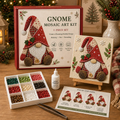🧩✨ Gnome Mosaic Art Kit – Create Your Own Handmade Garden Gnome Decoration