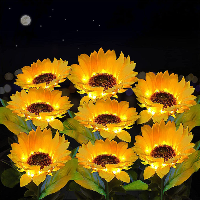 🌻 Solar Sunflower Garden Lights – Charming Outdoor Flower Decoration For Garden & Patio