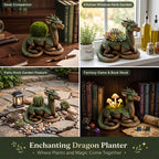 Dragon-shaped Flowerpot
