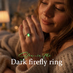 Glow-in-the-Dark Firefly Ring ✨🐞💍