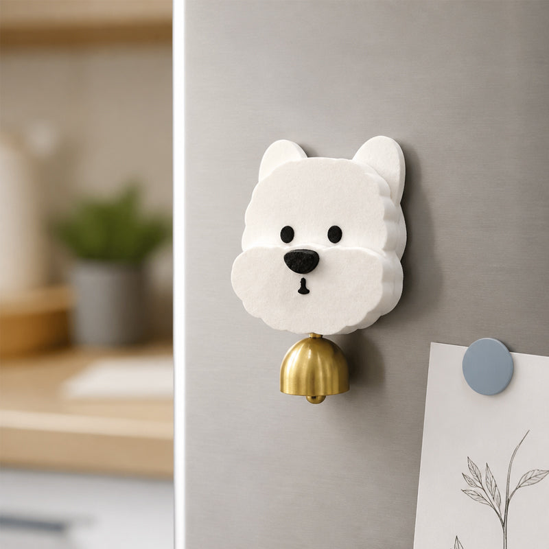 🐶 Cute West Highland White Terrier Adhesive Doorbell & Fridge Magnet