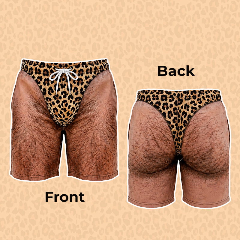 😂 Cheeky Commando Funny Swim Shorts – The Ultimate Summer Prank Gift