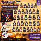 🎃✨ 31 Days of Gnome Surprises Halloween Diamond Painting Advent Calendar