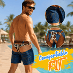 🏖️ Funny Denim-Style Party Shorts | The Ultimate Vacation Conversation Starter