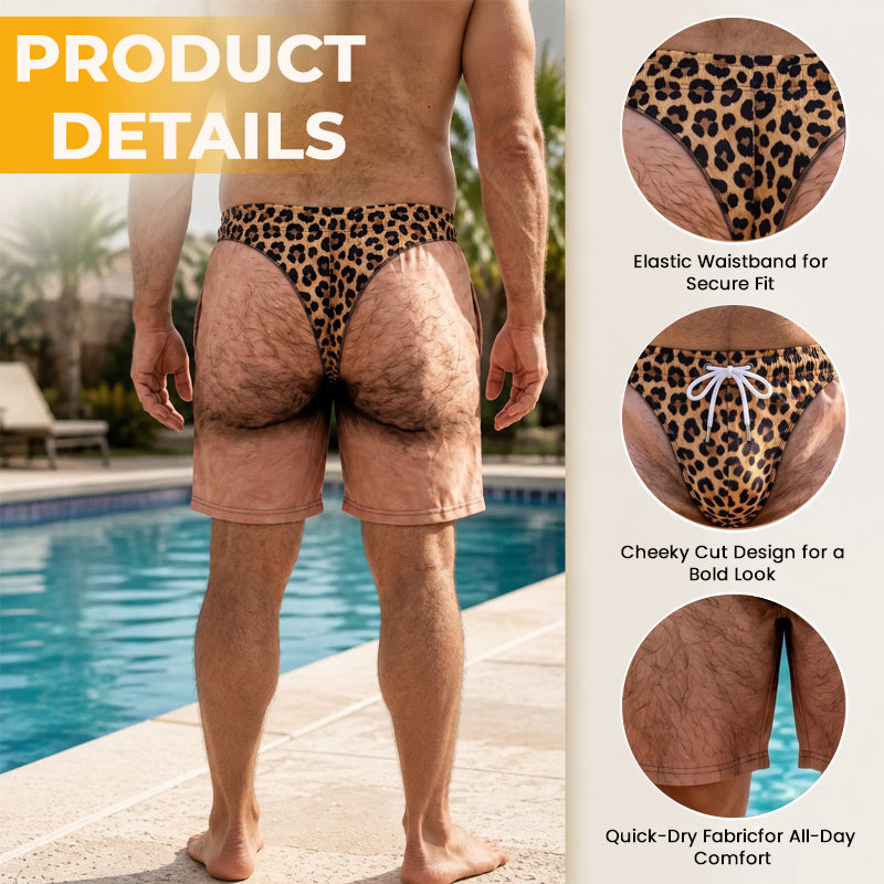 😂 Cheeky Commando Funny Swim Shorts – The Ultimate Summer Prank Gift