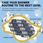 🎁Last day: Buy 1 get 2 free🔥🧼Exfoliating Antibacterial Shower Towel🚿