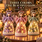 ⏳ Last Day 49% OFF – 👼 Blooming Guardian Angel Light | Floral Angel Figurine with Warm LED Glow in Lavender, Rose & Sage for Bedside Tables, Shelves & Meaningful Gifts ✨