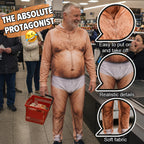 Funny Nude Illusion Costume – Hilarious Novelty Prank Outfit