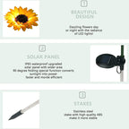 🌻 Solar Sunflower Garden Lights – Charming Outdoor Flower Decoration For Garden & Patio