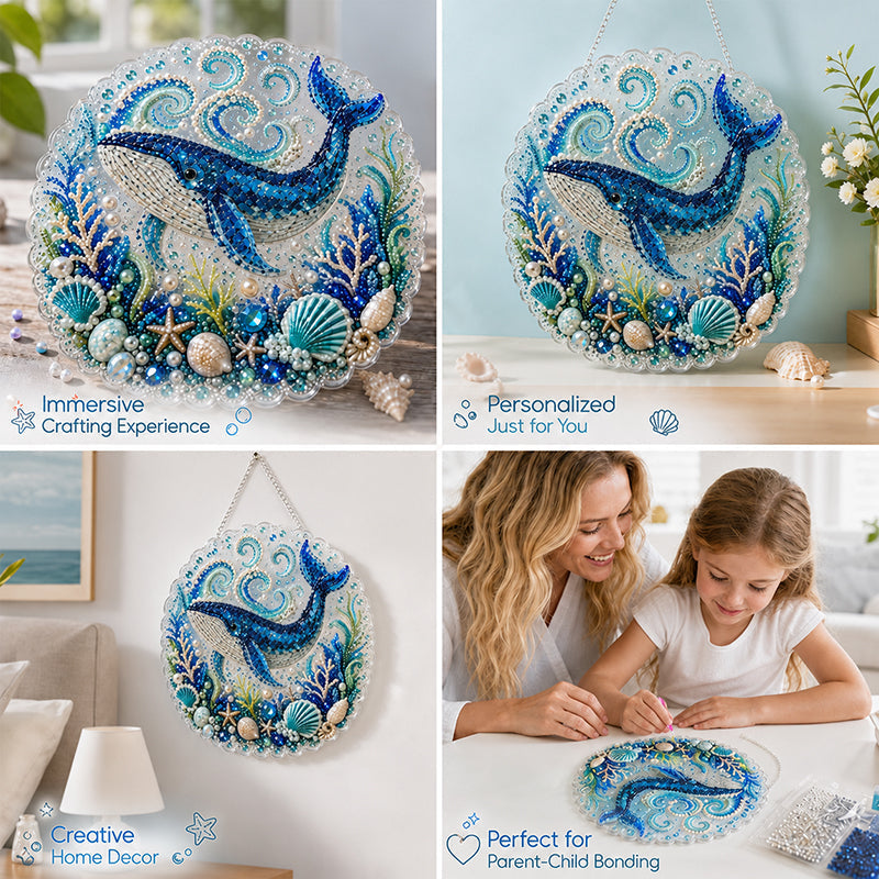 🌊Handmade Acrylic Ocean DIY Hanging Decor