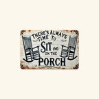 🌾🏡 Porch Therapy Vintage Metal Sign