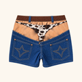 🏖️ Funny Denim-Style Party Shorts | The Ultimate Vacation Conversation Starter