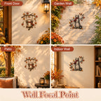 Autumn Cat Wall Decor