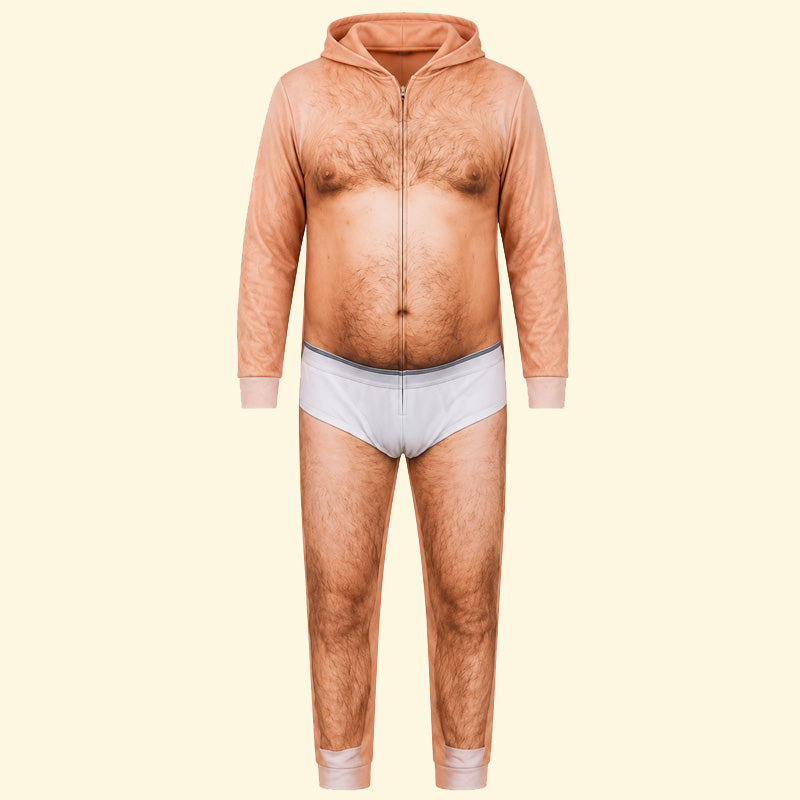 Funny Nude Illusion Costume – Hilarious Novelty Prank Outfit