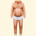Funny Nude Illusion Costume – Hilarious Novelty Prank Outfit