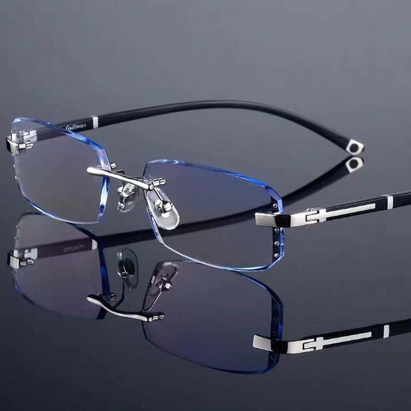 2-in-1 Progressive Reading Glasses With Blue Light Protection