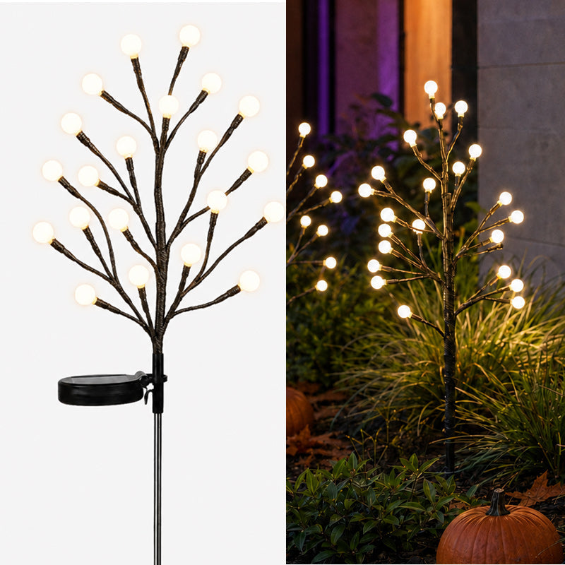 Solar Powered Halloween Branch & Garden Pathway Lights