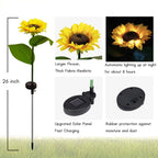 🌻 Solar Sunflower Garden Lights – Charming Outdoor Flower Decoration For Garden & Patio