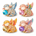 Limited Edition Guardian Angel Lamb Lapel brooch