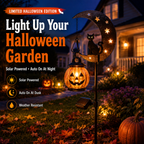 🎃 Pumpkin Moon Solar Garden Light – Halloween & Autumn Outdoor Decoration
