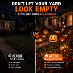 🎃 Pumpkin Moon Solar Garden Light – Halloween & Autumn Outdoor Decoration