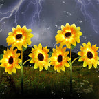 🌻 Solar Sunflower Garden Lights – Charming Outdoor Flower Decoration For Garden & Patio