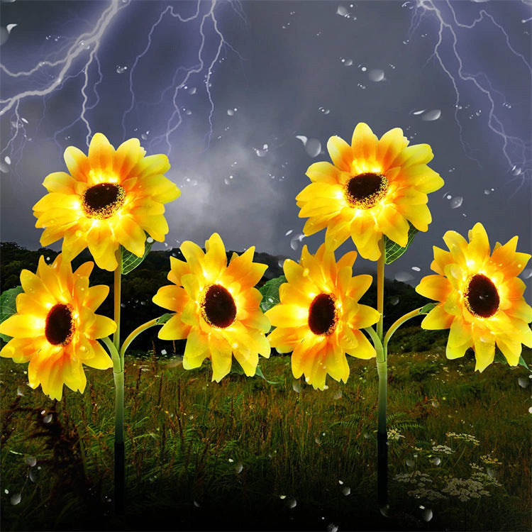 🌻 Solar Sunflower Garden Lights – Charming Outdoor Flower Decoration For Garden & Patio