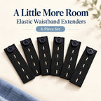👖 Elastic Waistband Extender Buttons – Adjustable Comfort, 6-Piece Set