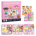 🧩  🧒Magnetic Quiet Book – Reusable Screen-Free Activity Book for Kids